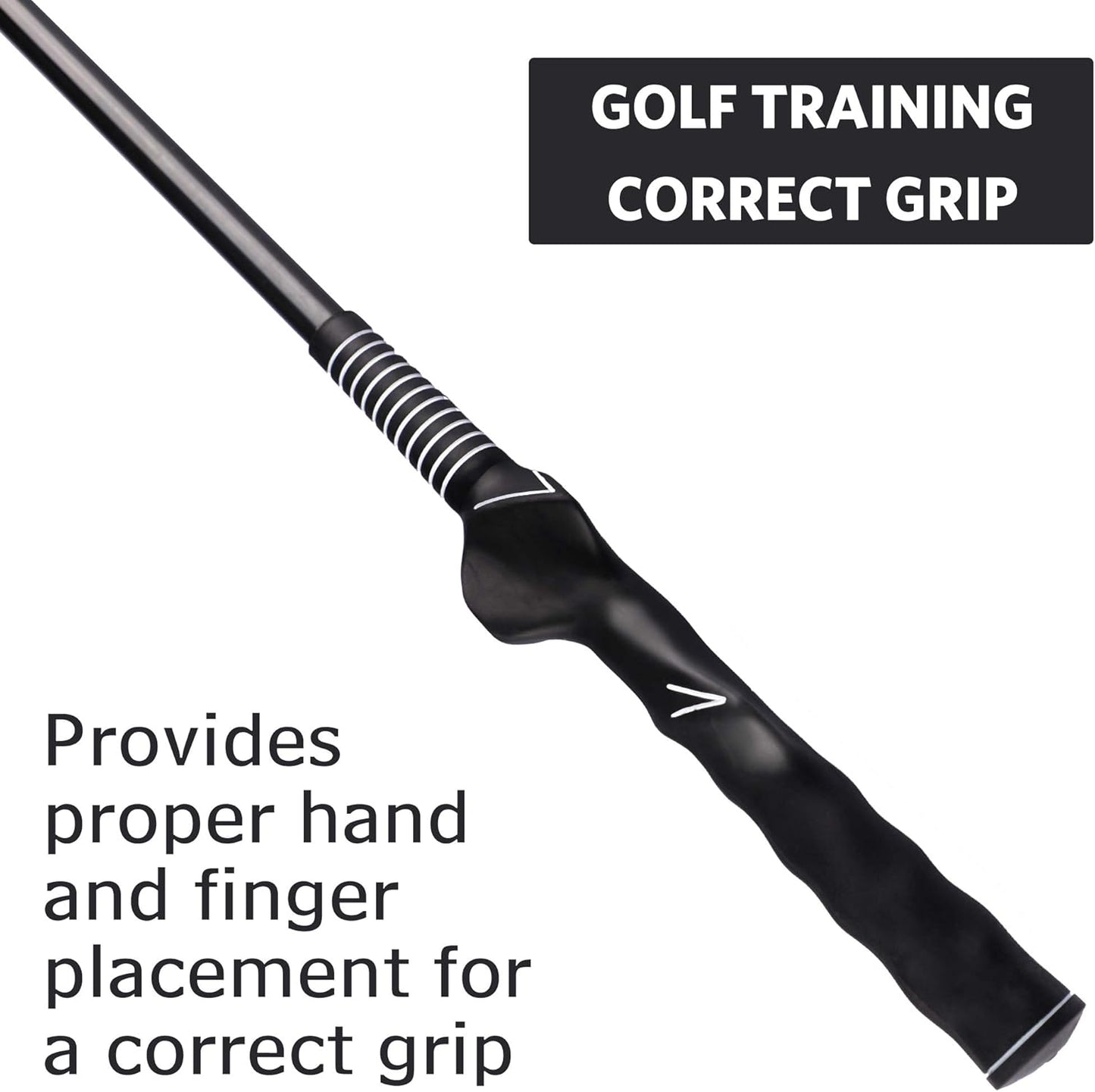 Asyxstar Golf Swing Trainer Aid - Power Flex Golf Swing Training aid for Strength and Tempo Golf Warm Up Stick